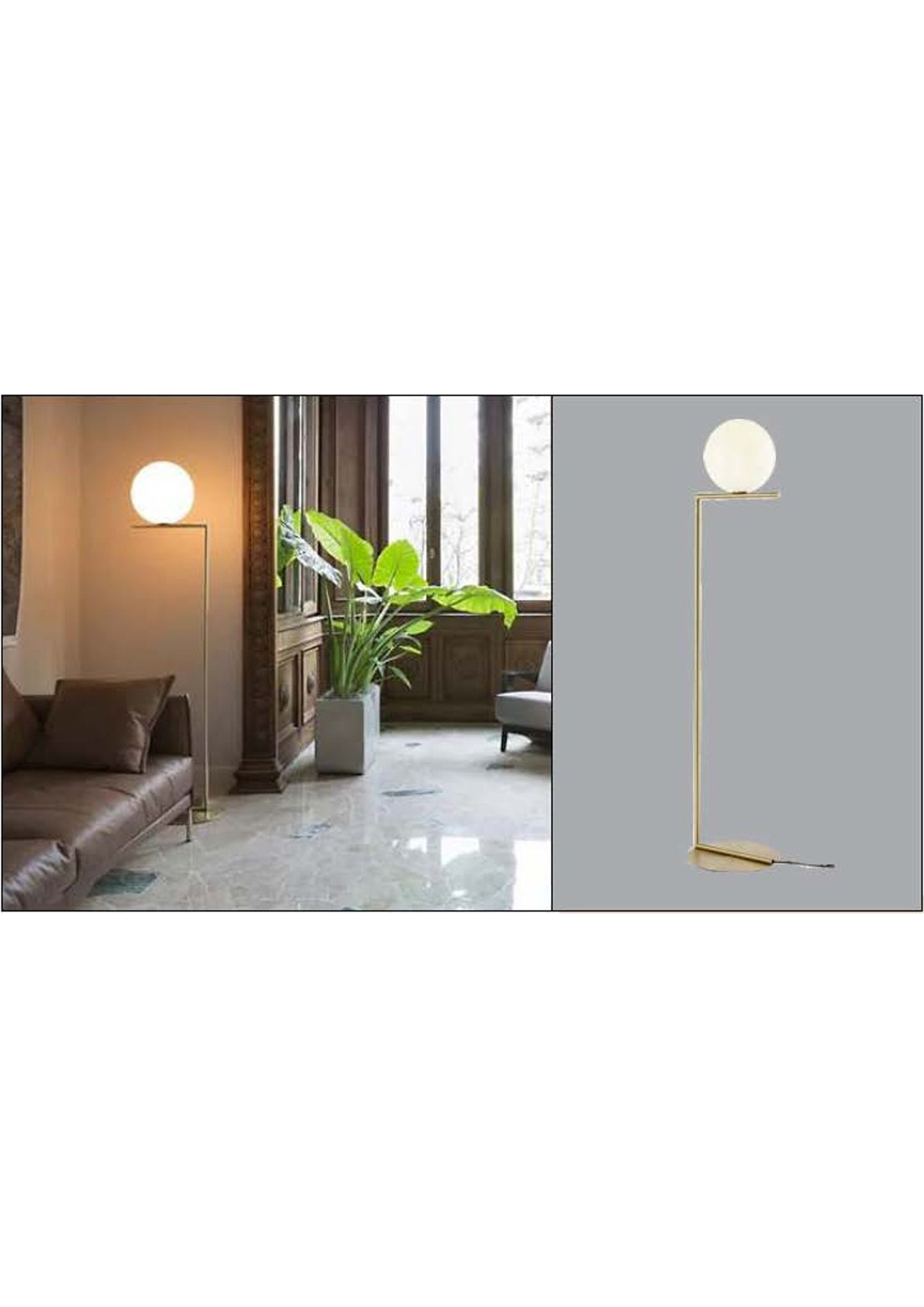Beyond Lights - Globe Floor Lamp- GL